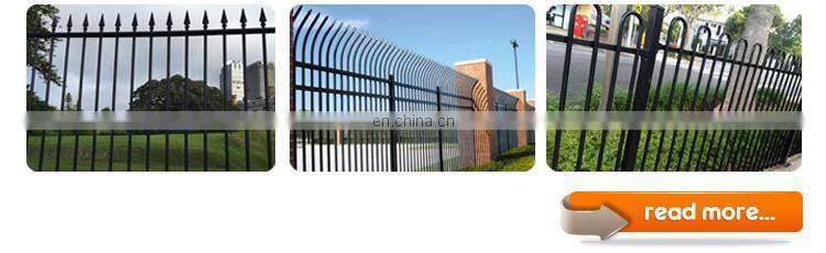 China factory direct supply fence used wrought iron fencing for sale