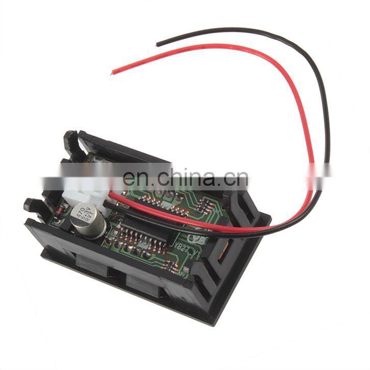 New Mini Digital Voltmeter 4.5-30V Red LED Vehicles Motor Voltage Panel Meter Digital Ammeter And Voltmeter