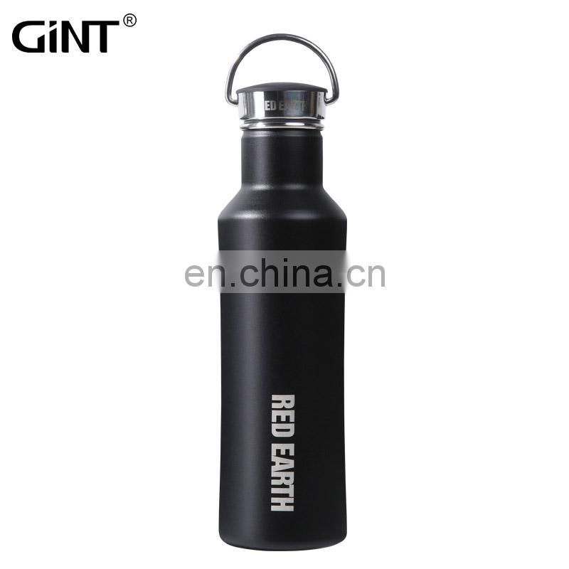 GINT 530ml Easy to Carry China Factory Customer Logo Metal Water Bottle