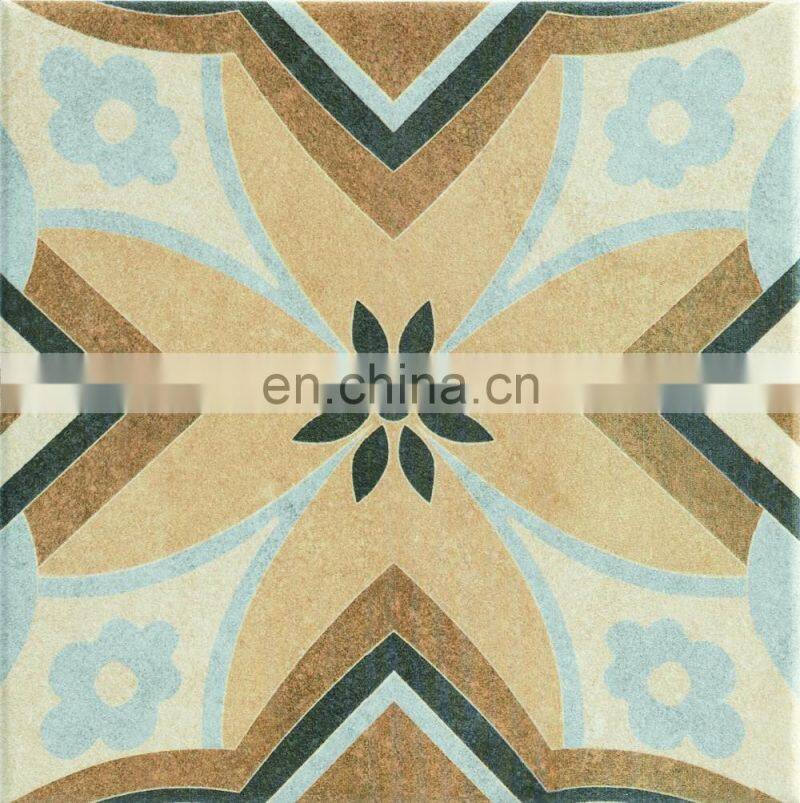 Small cheap decoration 200x200mm flower tile