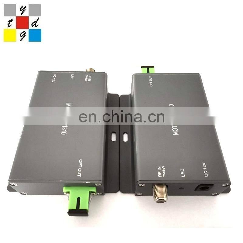 wholesale network single port 1310nm 1550nm catv ftth 1550 mini optical transmitter