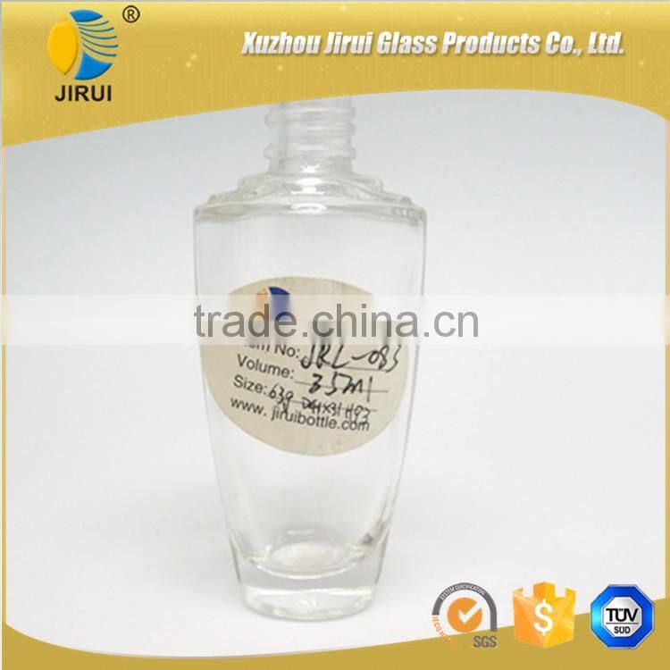 35ml clear lotion glass bottle