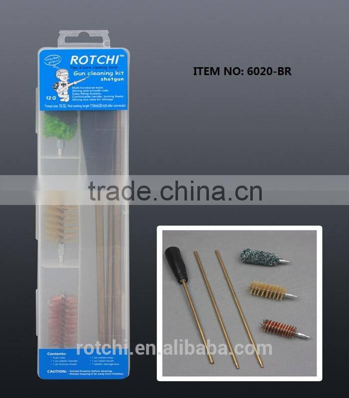 20G brass rods shotgun cleaning kit , gun cleaning brush , gun accessories linkboy hunting