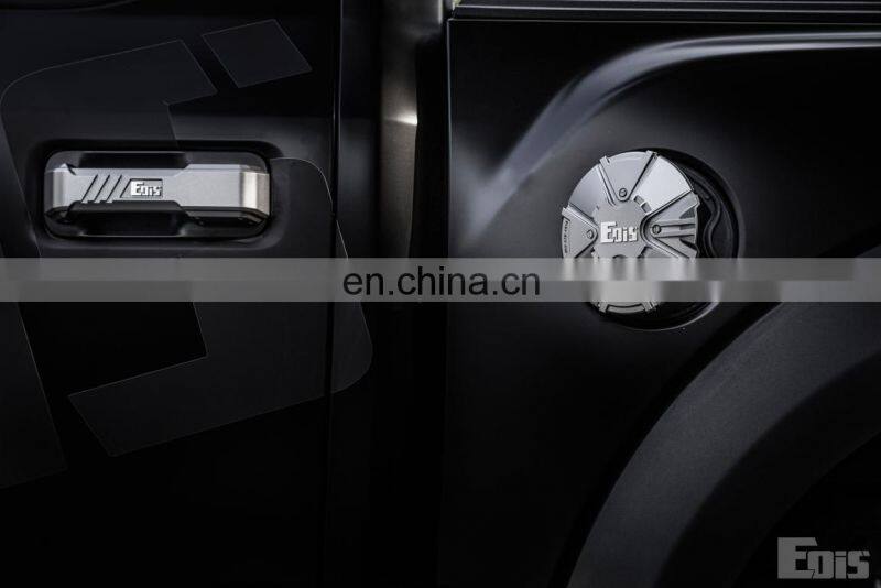 EOIS Aluminum Fuel Tank Gas Cover for F-150 raptor 2017-2021 tank cover 4x4 accessories