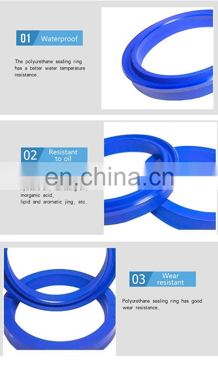 OEM Hydraulic Cylinder PU Ring Seal Dust Wiper Seal DAS UN Oil Seal