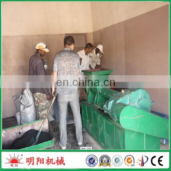 Mingyang machinery ISO CE Various shape and size coal charcoal briquette making machine 008615039052281