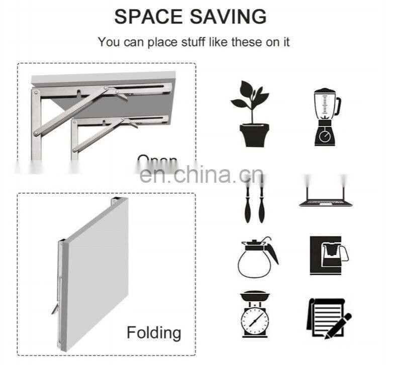 90 Degree Metal Wall Floating Adjustable Steel Shelf Bracket For Furniture