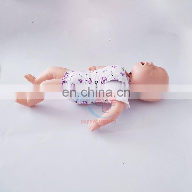 HC-S029 Baby Manikin simulation model Advanced infant airway infarction model First aid model