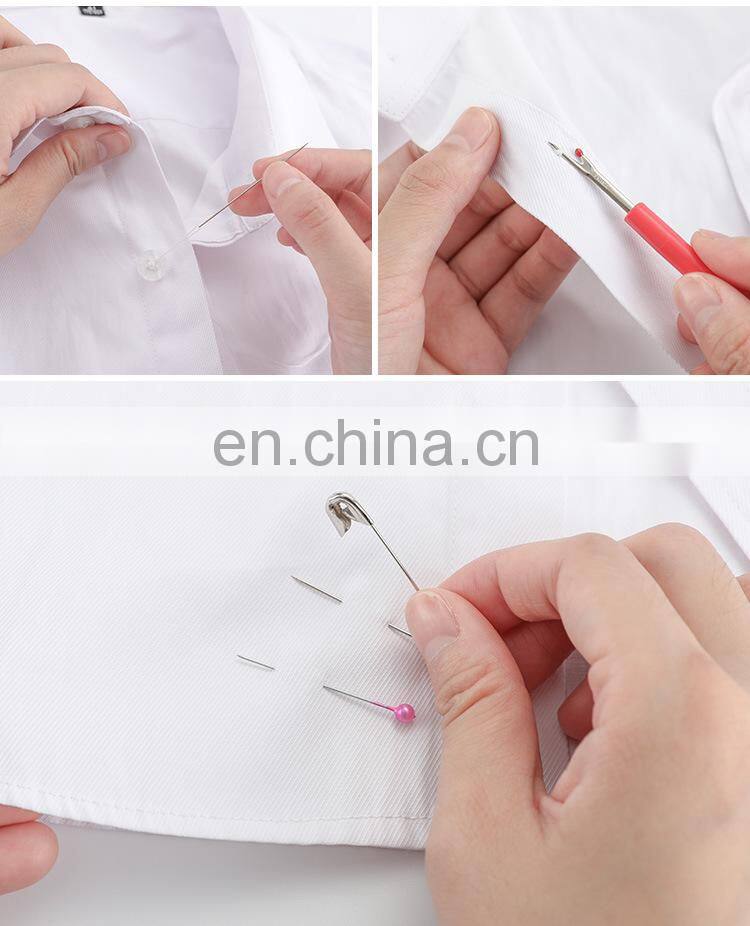 Professional Supplies 132pc of Sewing Thread Needlework Pins Home Sewing Set Kit with Bag
