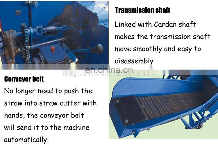 Small wheat straw pulverizer maize straw ensilage machine corn stalk silage hay grass grinder crusher