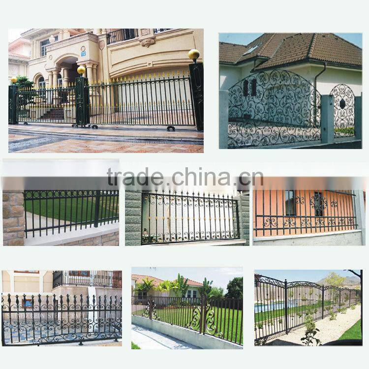 Foshan factory good price big thickness steel safety house fence