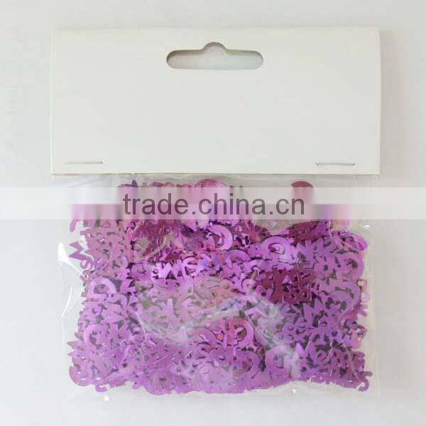 5-25mm dia gold star confetti for wedding/party/holiday celebration