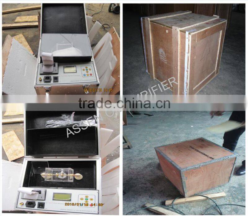 ST portable type transformer oil breakdown voltage tester