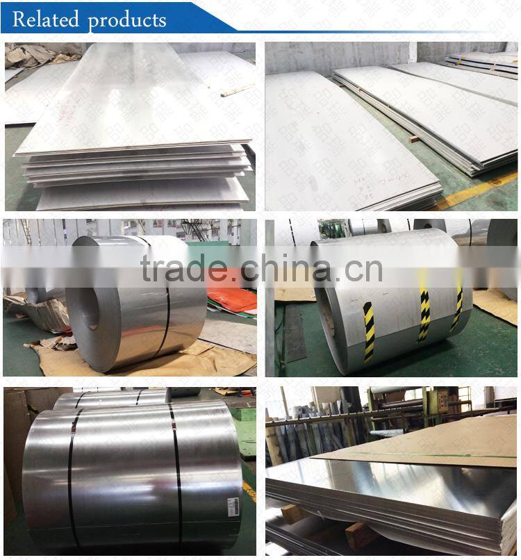 high quality 201 No.4 cold rolled stainless steel sheet