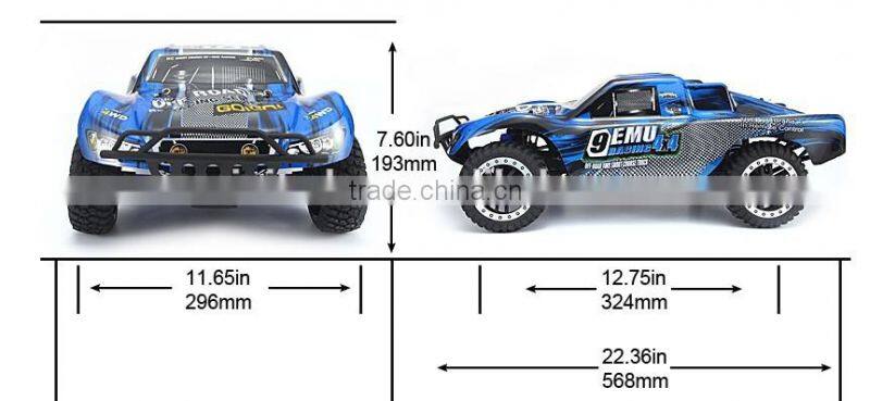 1/10 SCALE ELECTRIC 4WD 2.4GHZ RC OFF-ROAD BRUSH HIGH SPEED RC TRUCK WATERPROOF