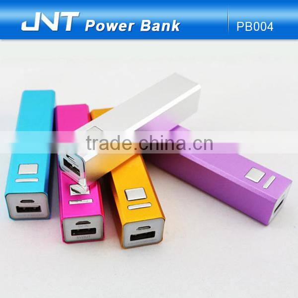 Portable rechargeable power bank charger for mobile phones