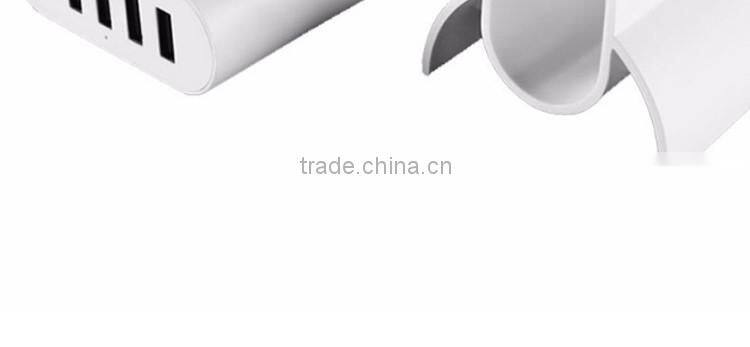 2016 new premium Mobile Phone Wall Charger 20W 4A 5-port light speed desktop usb charger for camera/cell phone/tablet