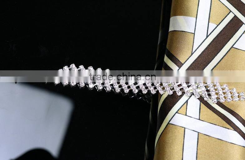 Exaggerated Ultra Wide Diamond Bracelet The Bride Bracelet