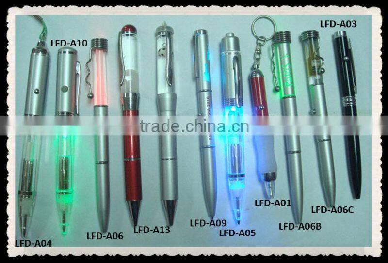 led light up ballpen, led flashlight pen,led metal light pen,promotional led flashlight pen ,festival gifts led pen