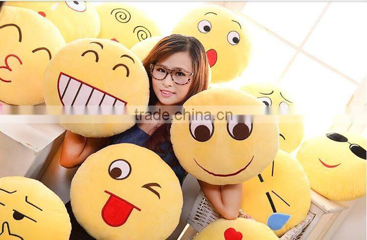 STABILE funny face pillow child emoji pillow