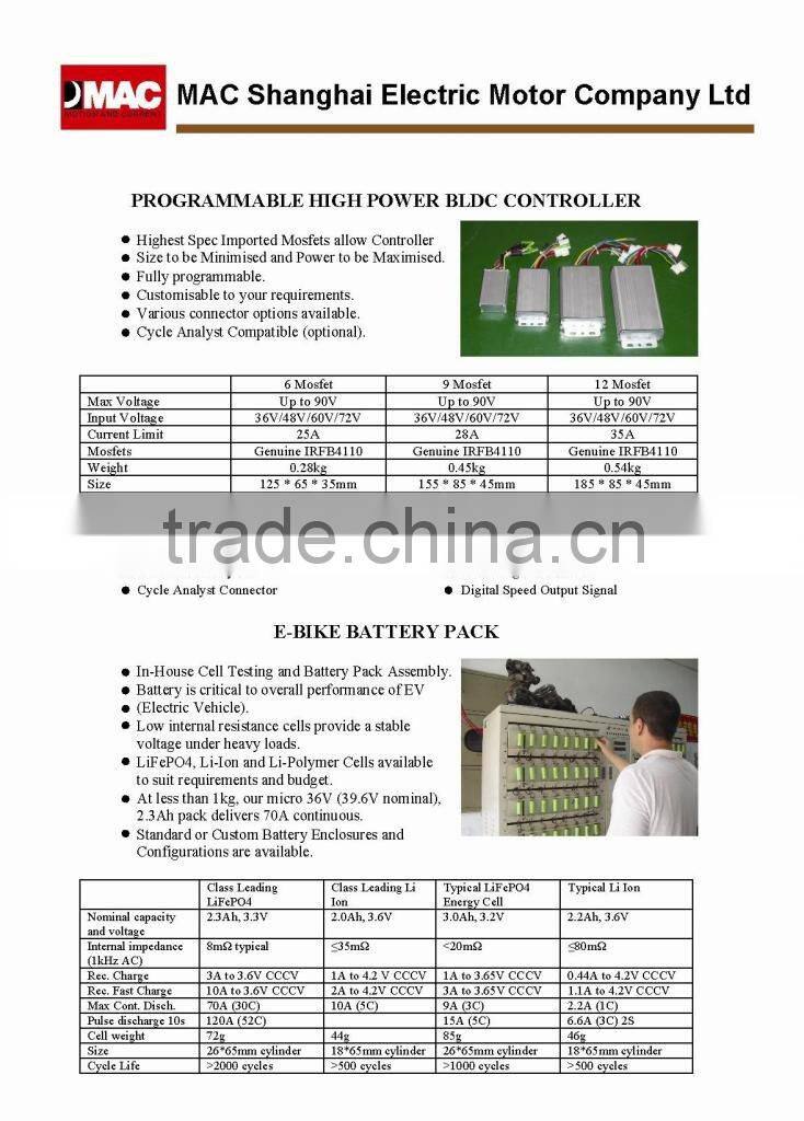 Lithium battery Packs, lifepo4 48v battery pack