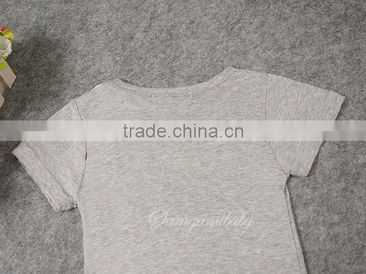 Brand Foreign Trade Children Cloth Wholesale 16073 Summer Ins Letter Child Cloth Boy Haroun Pants Suit