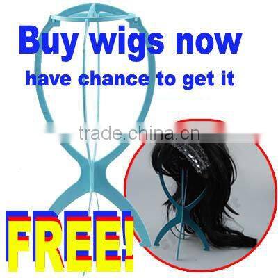 fashion New arrival 100% cheap brazilian medium blonde wig