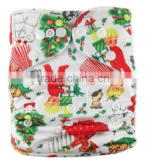 Alibaba China Cutey Printed One Size Fits All Natural Cloth Diaper