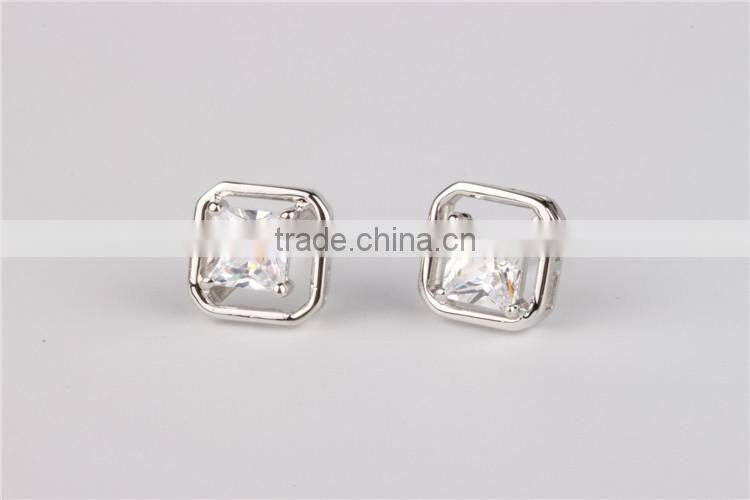 Factory direct supply zircon style funky stud earring