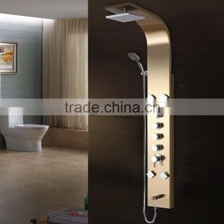 2016 New Design Shower Panel 304 Stainless Steel Shower Panel