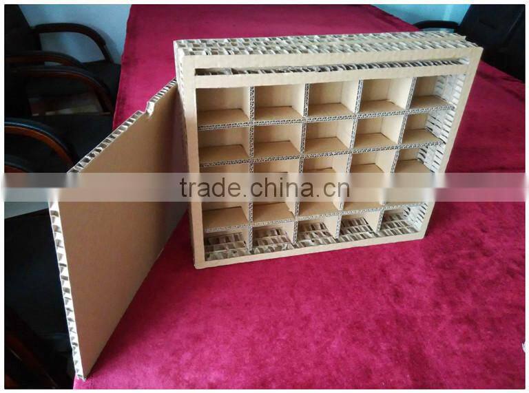 Honeycomb paper packaging box for socks and pants