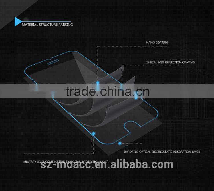 China Wholesale HD clear tempered glass screen protector for Samsung Galaxy S6