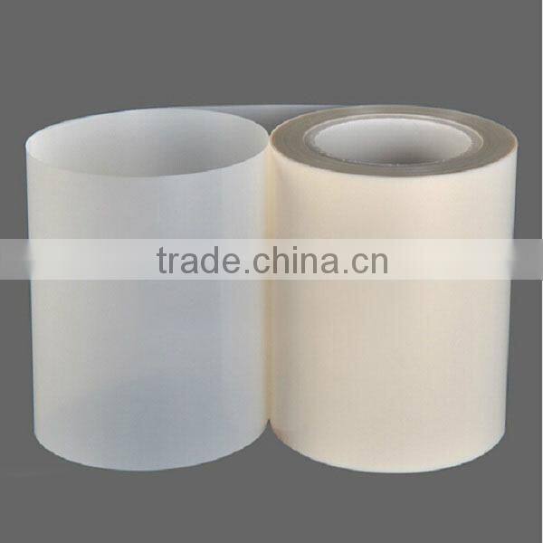 special coating roll scrap 110mic glossy transparent pet film