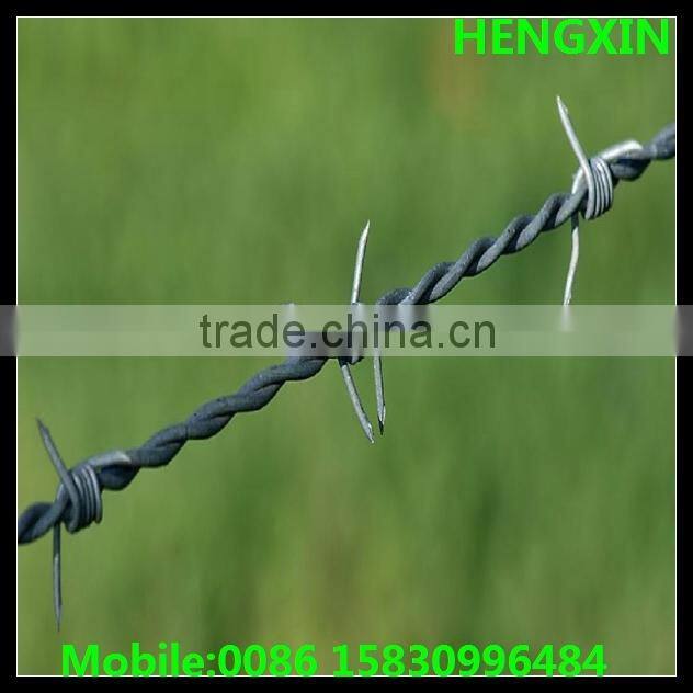 weight of barbed wire per meter length