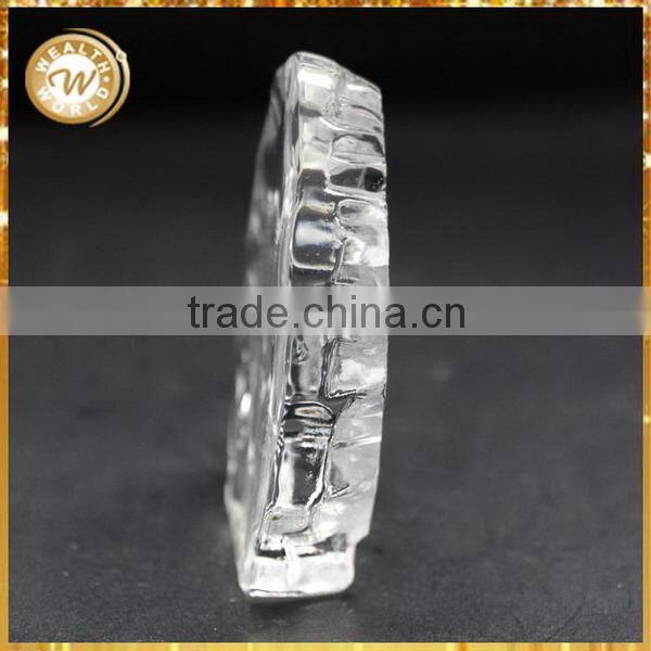 Factory stylish laser animal etched crystal block