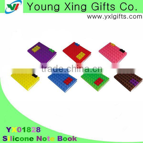 Funny silicone A6 size notebook