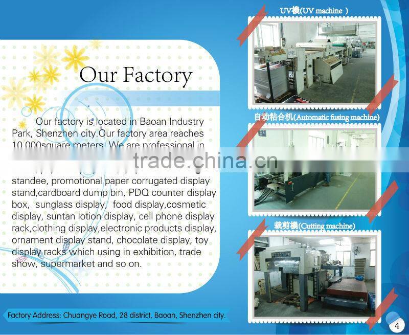 Cancer Relief Badge Display and collection Cardboard Display Boxes