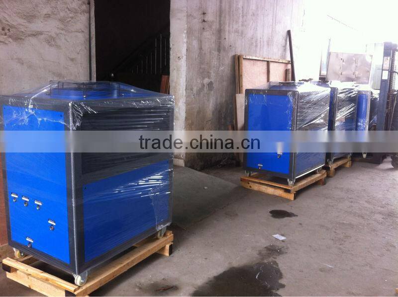 Bottle blowing machine using 3HP Air cooled chiller