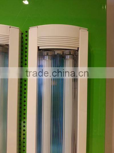 waterproof and dustproof easy protect ps cover and metal base 20W double tube inductance reflecting ceiling lamp with arc cover