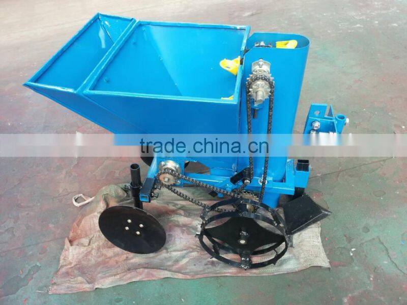 mini potato planter potato seeder for walking tractor