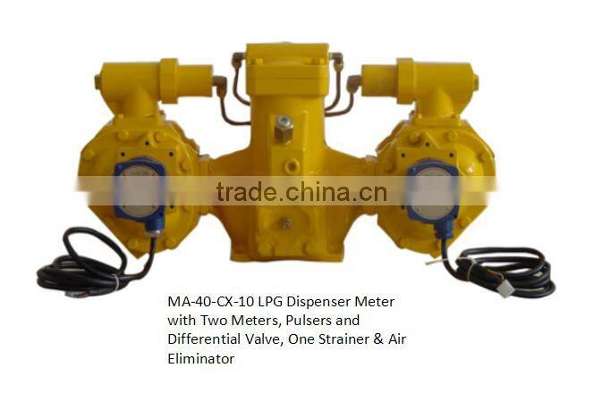 Liquid Control MA LPG flow meter with pulser 40mm
