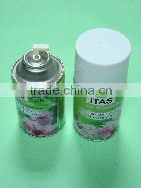 Aerosol air freshener spray