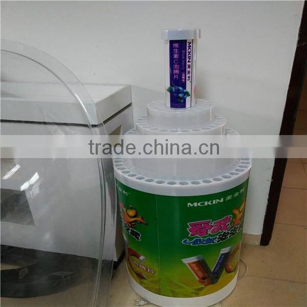 vacuum forming plastic display for supermarket