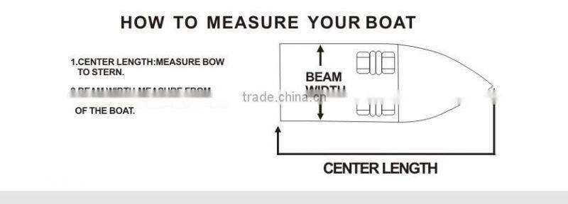 Semi-custom Square center console Boat Cover- IO