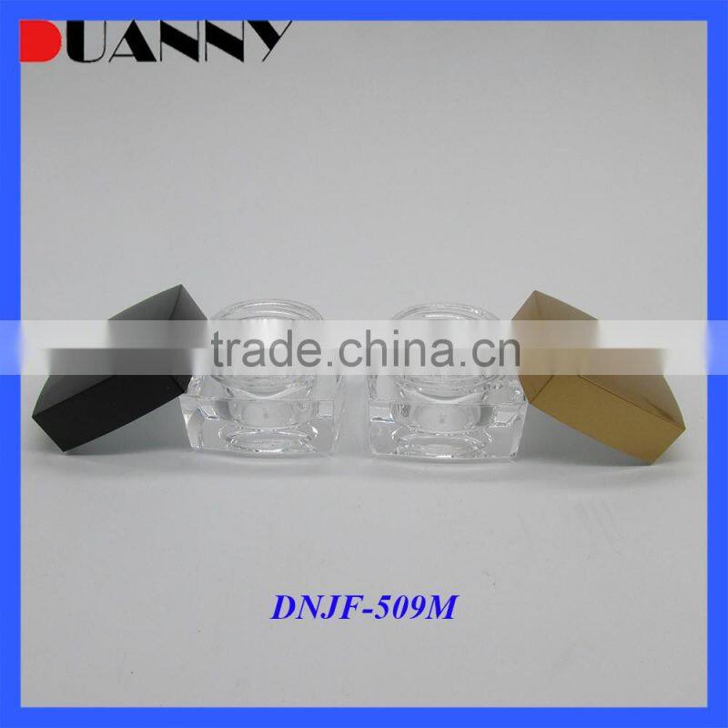 High Quality Loose Powder Jar With Rotating Sifter With Black