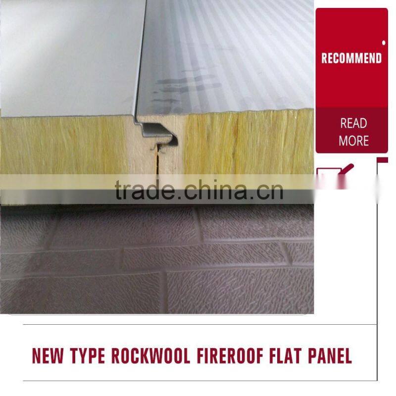 buy Eco-friendly Dazzling rock wool sandwich wall panel
