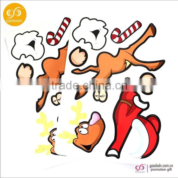 factory custom 27*19 cm magnetic puzzle dress up games