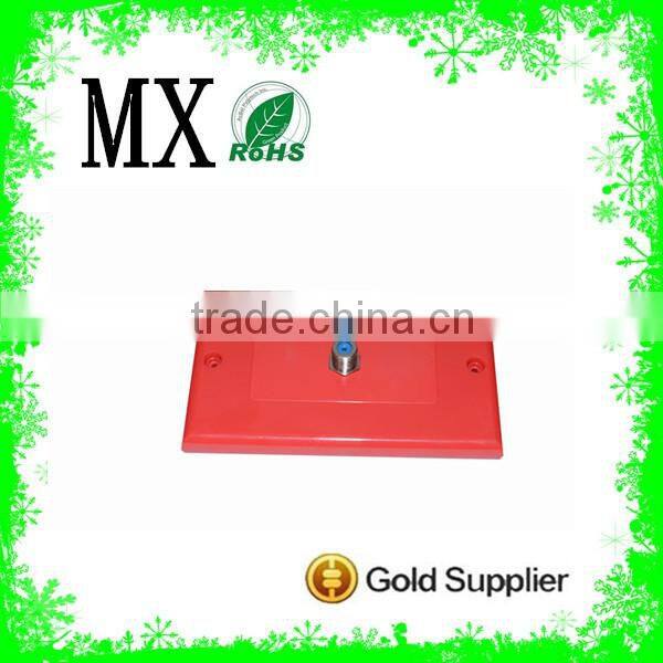 multi rca socket ,wall sockets ,metal wall plate