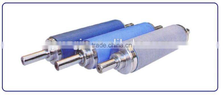 calendering and embossing wool paper roller