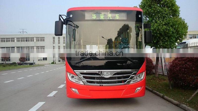 Best price 7.3m 27 seats City bus with FAW engine for sale